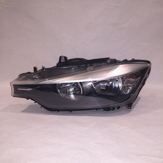 F30 BMW 328 HEADLIGHT LEFT DRIVER 2012 2013 2014 2015 335 4-DOOR F30 HALOGEN OEM