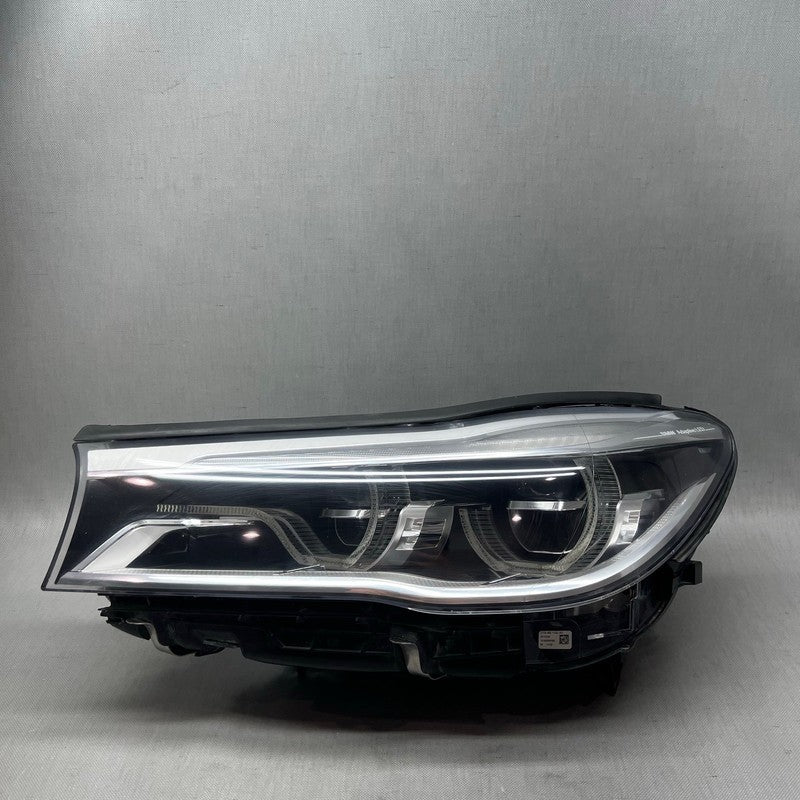 BMW 750 HEADLIGHT LEFT DRIVER  FULL LED 2016 2017 2018 2019 OEM 746376
