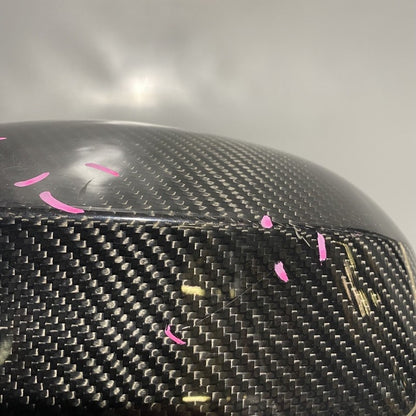 CD3317682BC ASTON MARTIN VANQUISH V12 MIRROR CARBON FIBER LEFT 2012 13 14 15 16 17 2018 OEM