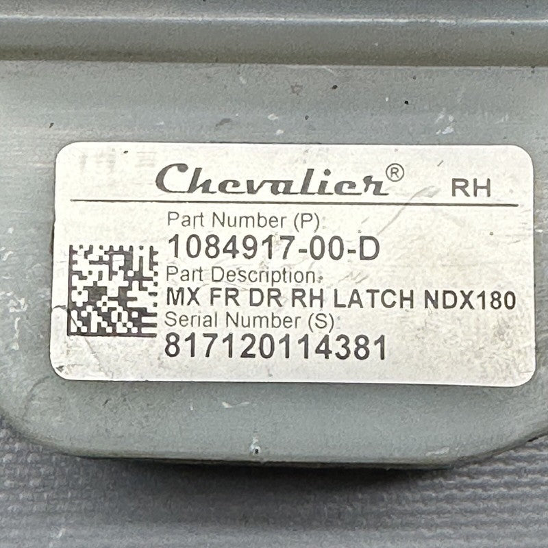 1084917-00-D TESLA MODEL X DOOR LATCH RIGHT FRONT 2016 2017 2018 2019 2020 OEM 1084917-00-D