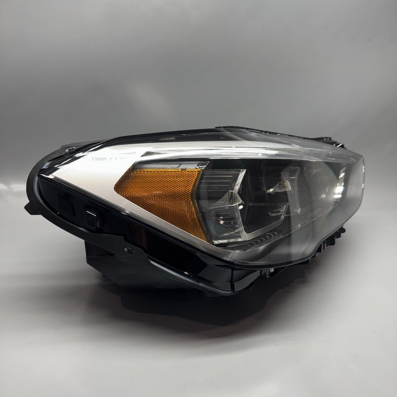 63117472260 BMW X1 HEADLIGHT RIGHT PASSENGER 2020 2021 2022 LED 663117472260 OEM
