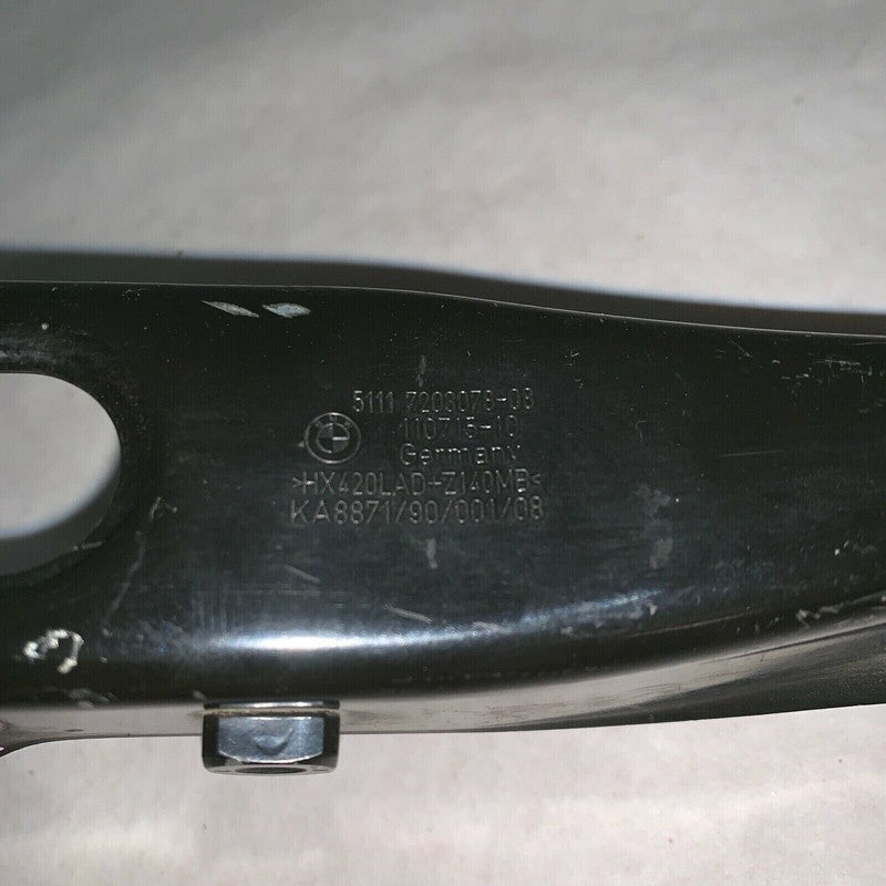 51117203078 BMW 528 FRONT BUNPER LOWER BAR BRACKET 2011 2012 2013 2014 2015 2016 F10 535 OEM