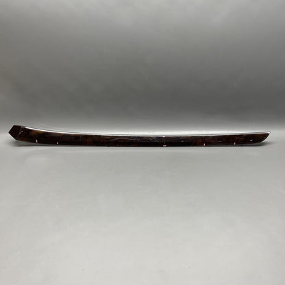 a2217205122 MERCEDES BENZ S550 DOOR PANEL TRIM WOOD LEFT FRONT 2010 2011 2012 2013 OEM