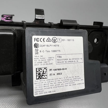 1083994-00-G TESLA MODEL 3 REAR BUMPER CENTER BRACKET 2017 18 19 20 21 22 2023 1083994-00-G