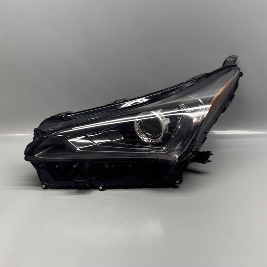 NX200T LEXUS NX200T HEADLIGHT LEFT DRIVER 2018 2019 2020 2021 HALOGEN NX300H OEM