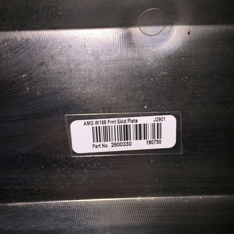 a1668858525 MERCEDES BENZ ML350 ML550 FRONT BUMPER LOWER CHROME AMG 2013 2014 2015 OEM