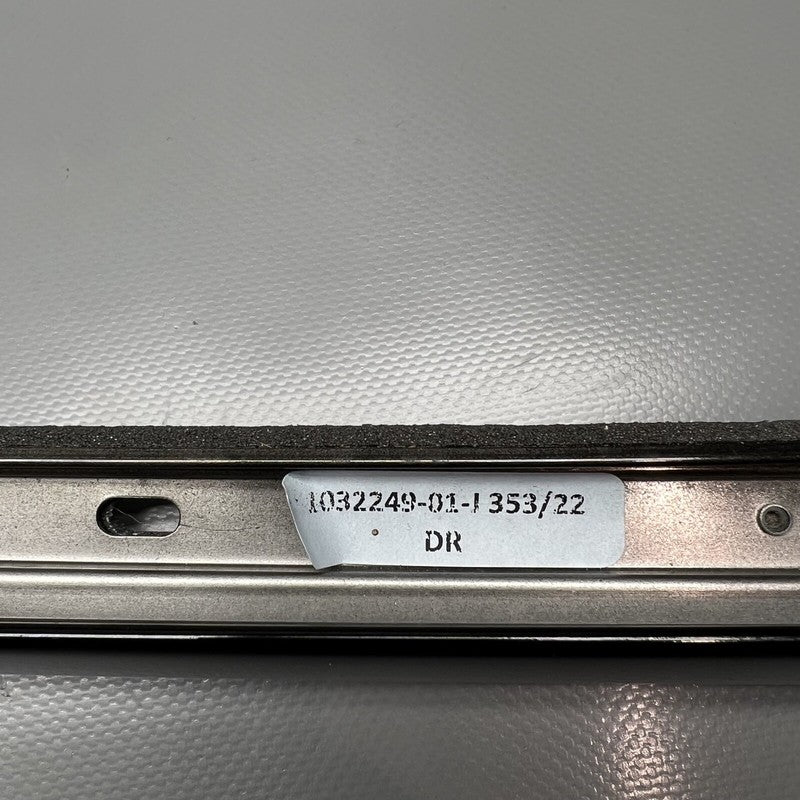 1032249-00-J TESLA MODEL X DOOR MOLDING LEFT REAR 2015 16 17 18 19 20 2021 OEM 1032249-00-J