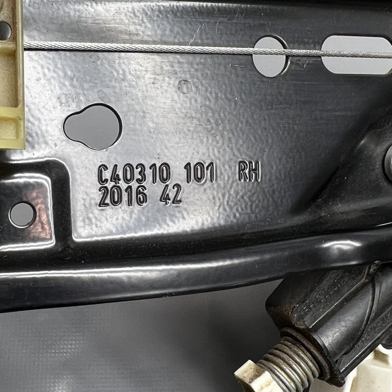 HK83-27000-AB JAGUAR F-PACE DOOR WINDOW REGULATOR RIGHT REAR 2017 18 19 20 2021 HK83-27000-AB