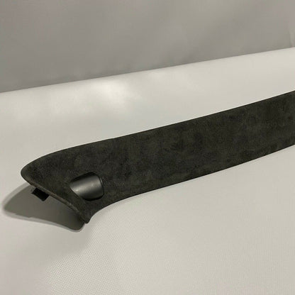 1050294-06-H TESLA MODEL X VISOR BEZEL RIGHT 2016 2017 2018 2019 2020 ULTRASUEDE BLACK OEM