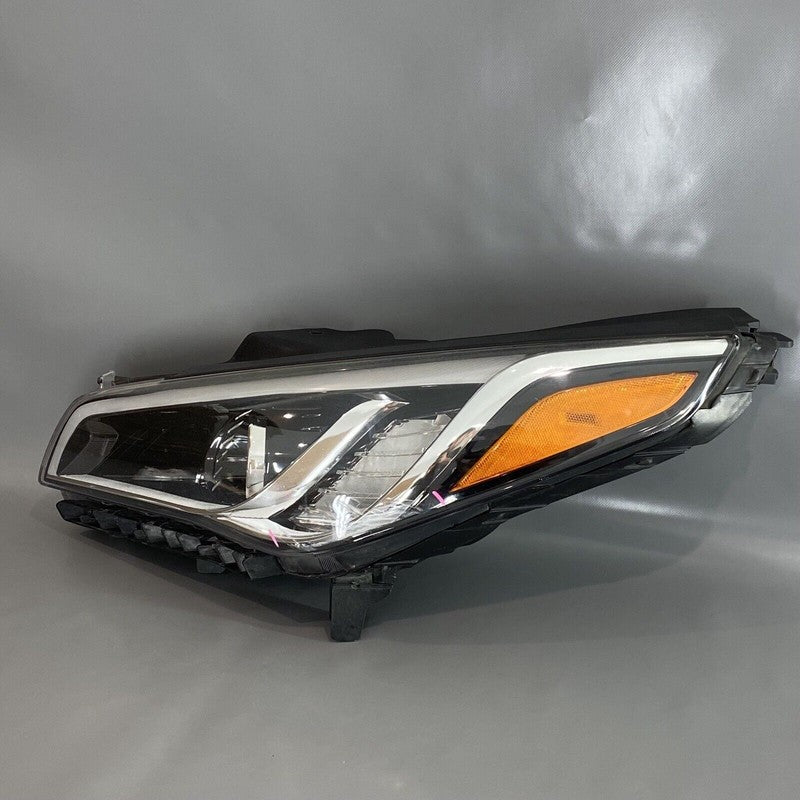 HYUNDAI SONATA HEADLIGHT LEFT DRIVER HALOGEN 2015 2016 2017 OEM