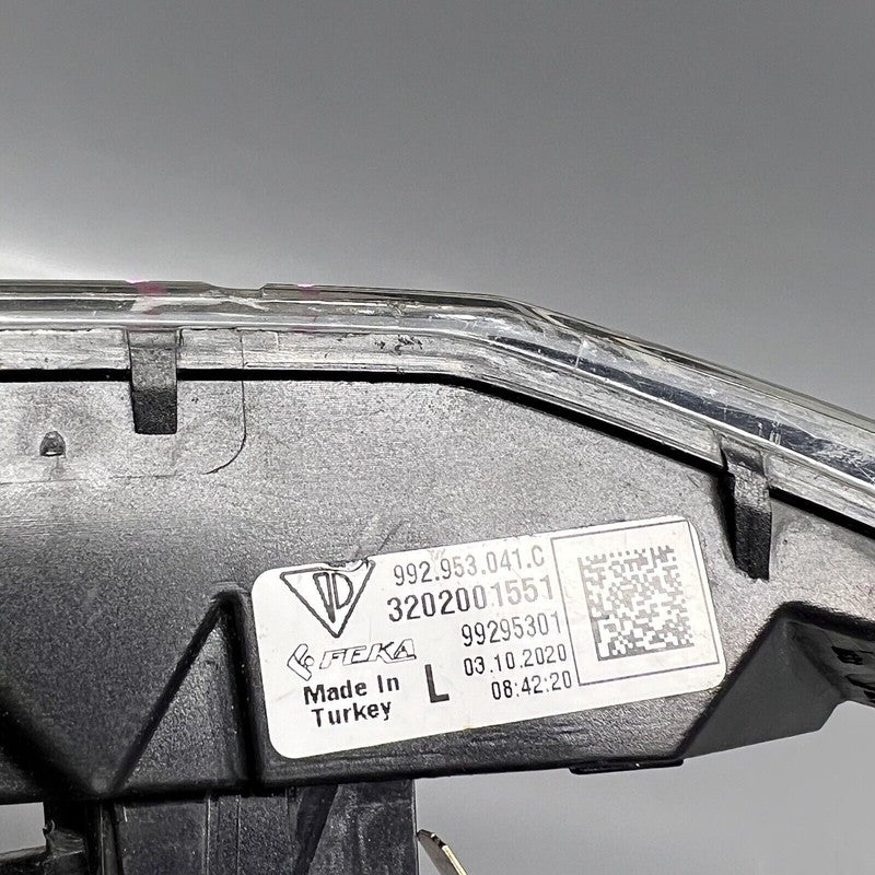 PORSCHE 911 992 CARRERA S TURN SIGNAL LEFT FRONT 2021 2022 2023 OEM 99