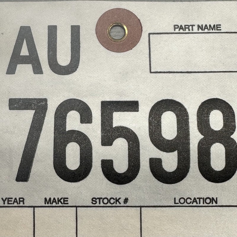 1038395-80-A TESLA MODEL S DOOR WINDOW MOLDING LEFT REAR 2012-2020 OEM 1038395-80-A