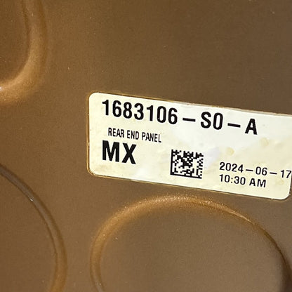 1683106-S0-A TESLA MODEL X PLAID REAR BODY PANEL 2021 2022 2023 OEM 1683106-S0-A