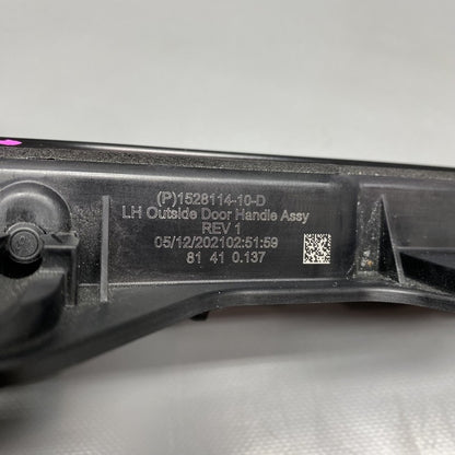 1528114-10-D TESLA MODEL 3, Y DOOR HANDLE OUTER LEFT REAR 2017 2018 2019 2020 2021 2022 OEM