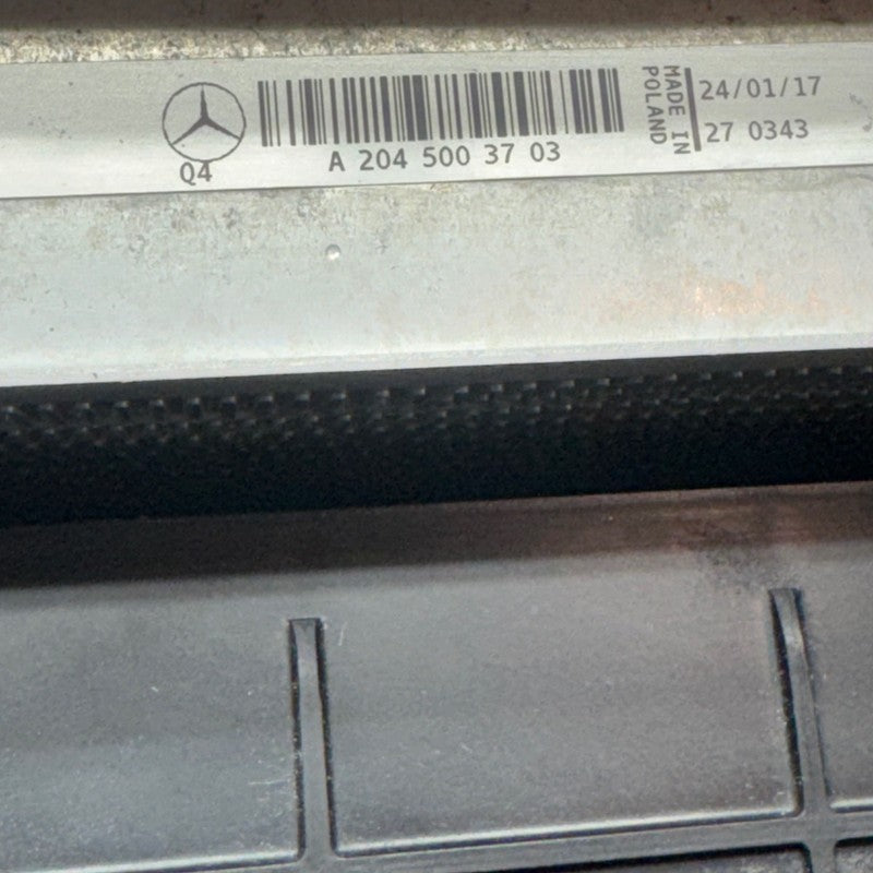 A2045003703 MERCEDES BENZ E350 E550 COOLANT RADIATOR 2010 2011 2012 2013 2014 2015 OEM