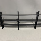 ASTON MARTIN GRILLE UPPER 3 STRIPE BLACK OEM