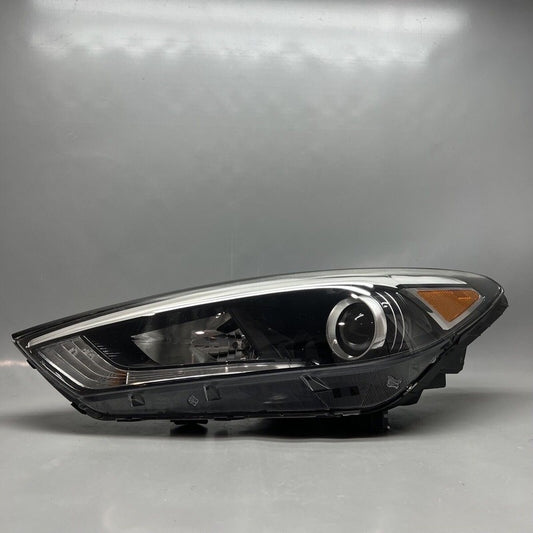 HYUNDAI TUCSON HEADLIGHT LEFT DRIVER 2016 2017 2018 HALOGEN OEM