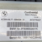 BMW X6 SAFETY CONTROL MODULE 6577-9385026-01 2012 2013 2014 2015 2016 