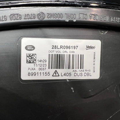 RANGE ROVER HSE HEADLIGHT RIGHT PASSENGER 2013 2014 2015 2016 2017 XENON