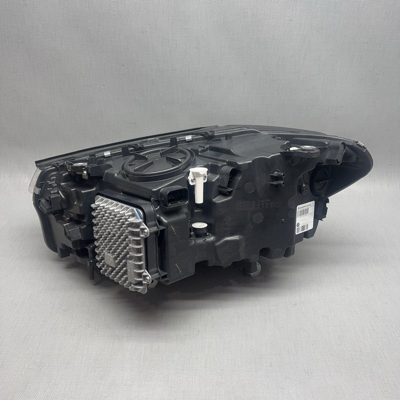 8739646 BMW X3 HEADLIGHT RIGHT PASSENGER X4 REFLECTOR LED 2018 2019 2020 2021 for parts