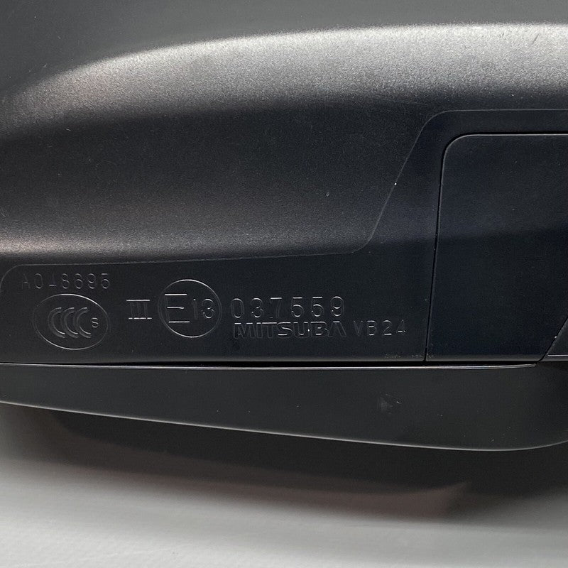 SUBARU WRX STI MIRROR RIGHT PASSENGER E13037559 2015 2016 2017 2018 20