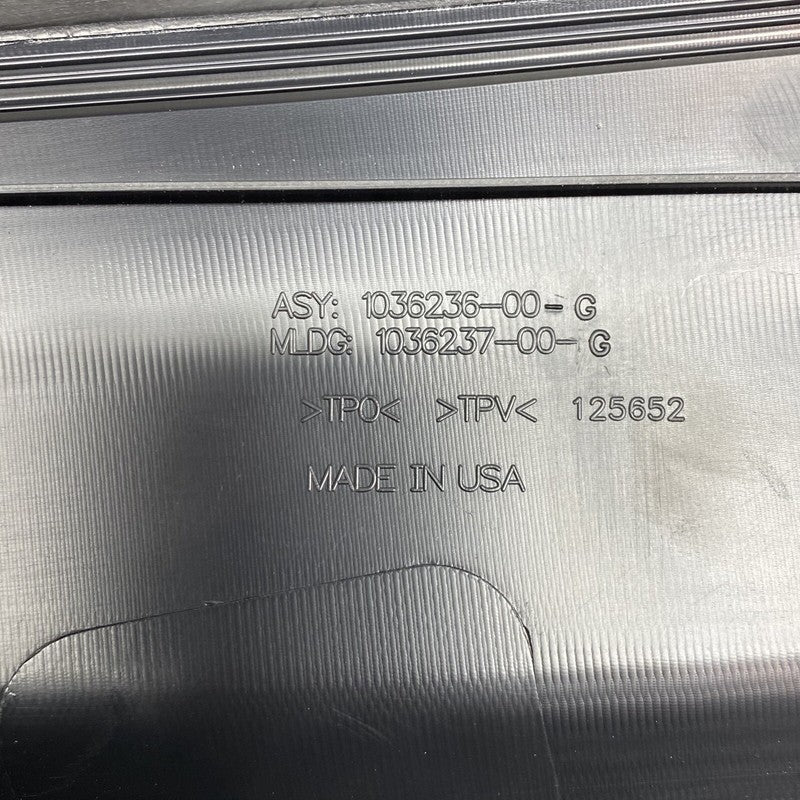 1036236-00-G TESLA MODEL X UNDERHOOD APRON COVER LEFT 2016 2017 2018 2019 2020 1036236-00-G 