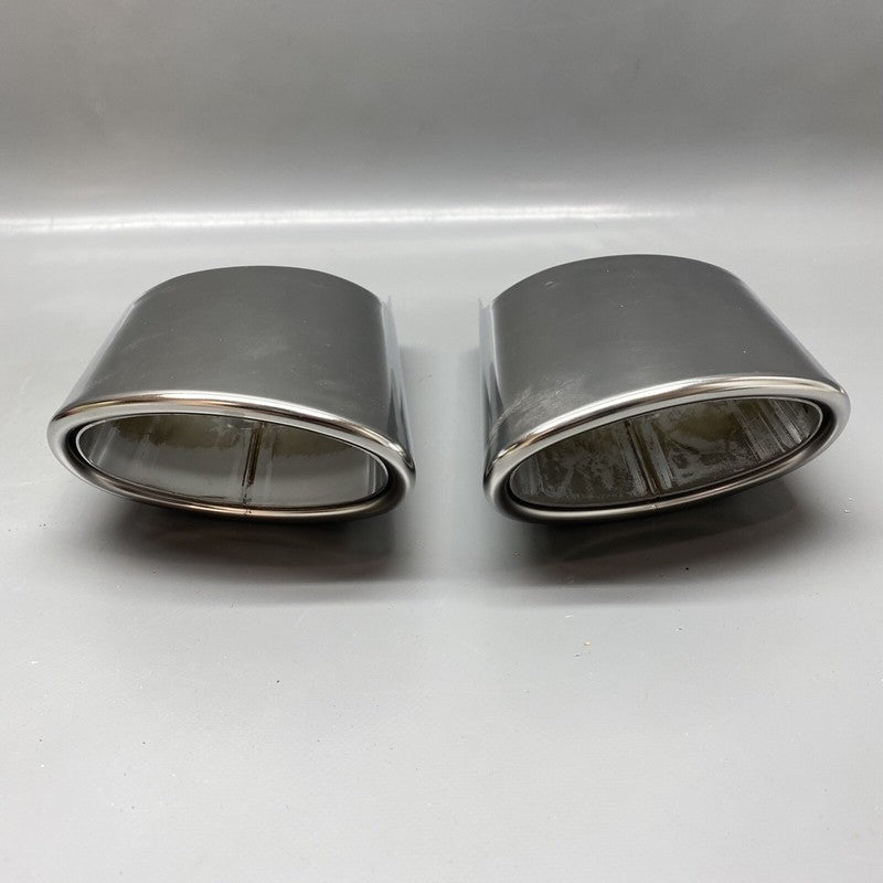 A2044906427 MERCEDES BENZ E350 TAIL PIPE EXTENSION LEFT RIGHT 2010 2011 12 13 14 15 2016 OEM
