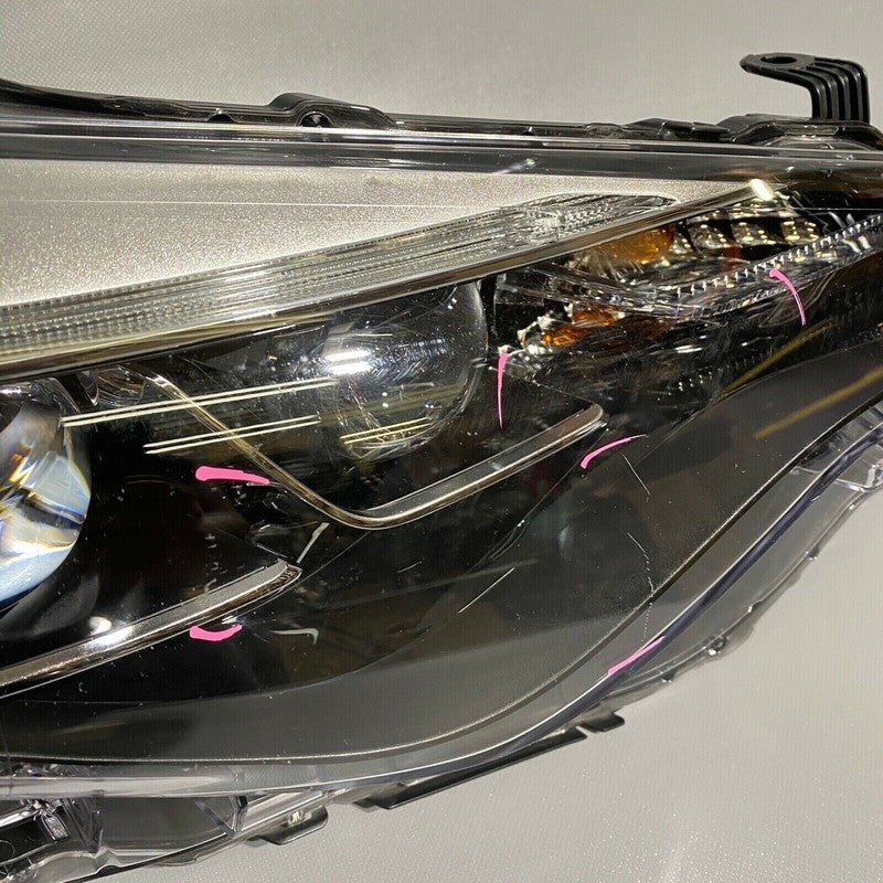 TOYOTA COROLLA HEADLIGHT RIGHT PASSENGER 2017 2018 2019 DUEL PROJECTOR LED OEM 