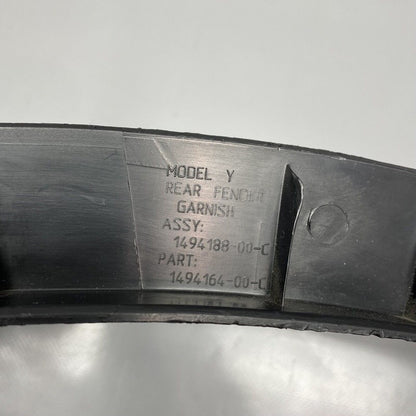 1494188-00-C TESLA MODEL Y WHEEL FLARE RIGHT REAR 1494188-00-C 2020 2021 2022 2023 OEM