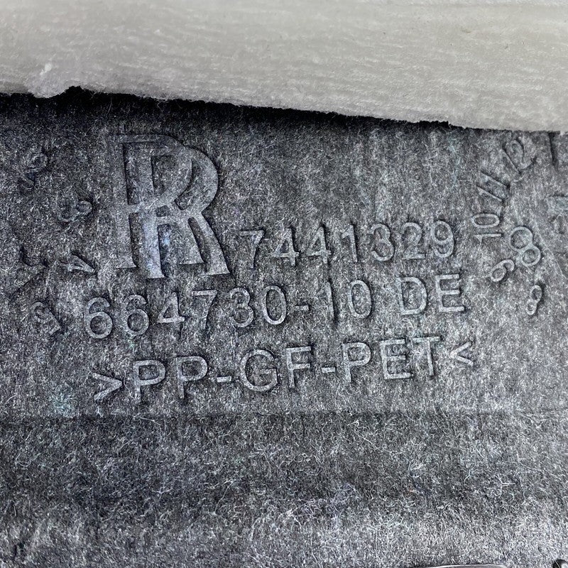 664730-10 ROLLS ROYCE FENDER LINER LEFT REAR 7441329  664730 OEM