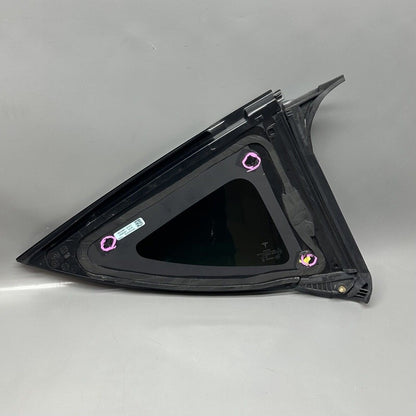 1673553-00-B TESLA MODEL Y QUARTER GLASS LEFT DRIVER 2020 2021 2022 2023 OEM 1673553-00-B