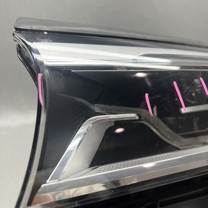 7483909 BMW 750 HEADLIGHT LEFT DRIVER  FULL LED 2016 2017 2018 2019 OEM 7483909