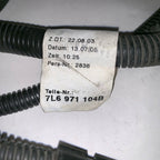 VOLKSWAGEN TOUAREG REAR BUMPER PARKING SENSOR WIRING HARNESS 2014 2015 2016 OEM