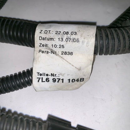 VOLKSWAGEN TOUAREG REAR BUMPER PARKING SENSOR WIRING HARNESS 2014 2015 2016 OEM