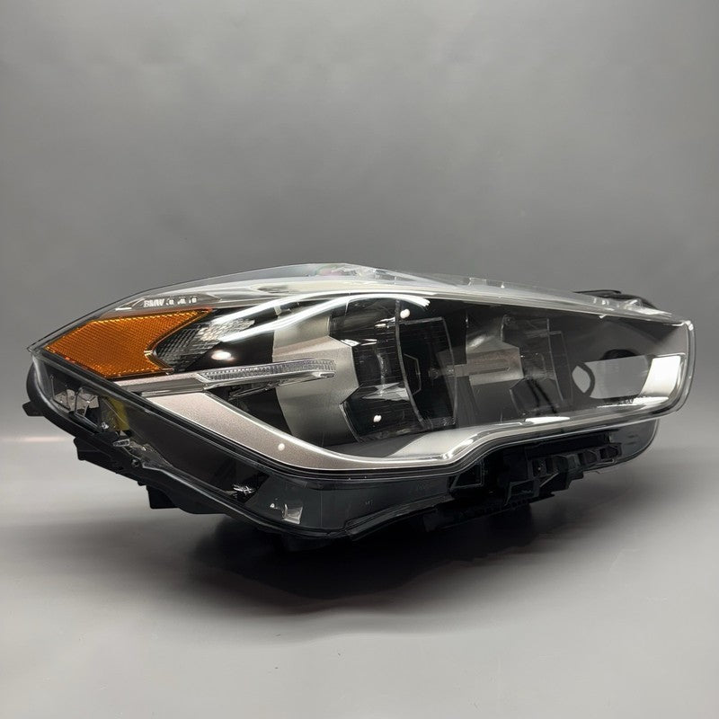 63117193712 BMW X1 HEADLIGHT RIGHT PASSENGER 2016 2017 2018 2019 LED OEM 63117193712