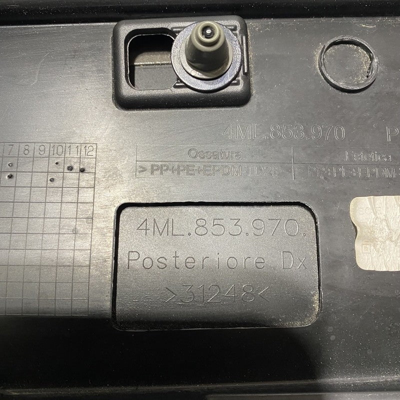4LM853970 LAMBORHGINI URUS DOOR MOLDING LOWER RIGHT REAR 4ML853970 2018 2019 2020 2021 OEM