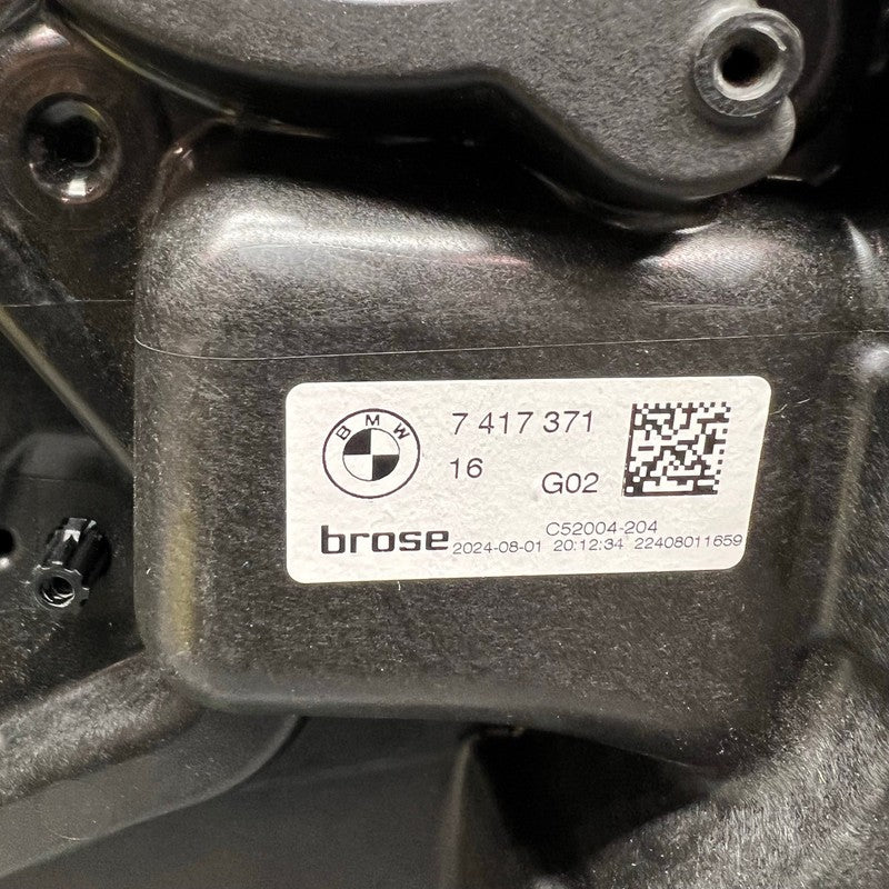 BMW X4 WINDOW REGULATOR LEFT REAR 2019 2020 2021 2022 2023 2024 OEM 74