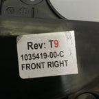 TESLA MODEL X DOOR HANDLE HOUSING LEFT FRONT EXTERIOR 2016 2017 2018 2