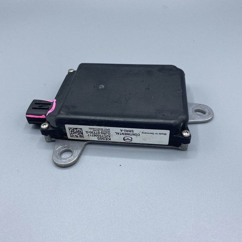 MAZDA 3 BLIND SPOT RADAR SENSOR 6 LEFT GJR9-67Y30-G 2014 2015 2016 201