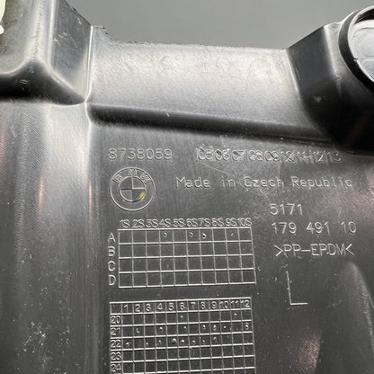 8738059 BMW I4 FENDER LINER ARCH LEFT FRONT 2023 OEM 8738059