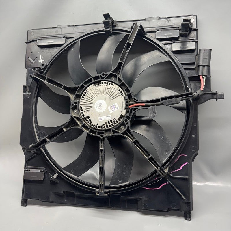7629131 BMW X5 RADIATOR FAN X6 2014 2015 2016 2017 2018 2019 OEM 7629131