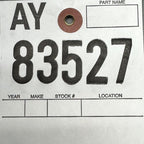 A2049066802 MERCEDES BENZ C250 COOLING RADIATOR FAN 2012 2013 2014 OEM A2049066802