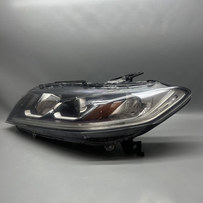 HONDA ACCORD COUPE HEADLIGHT LEFT DRIVER 2016 2017 HALOGEN LED OEM
