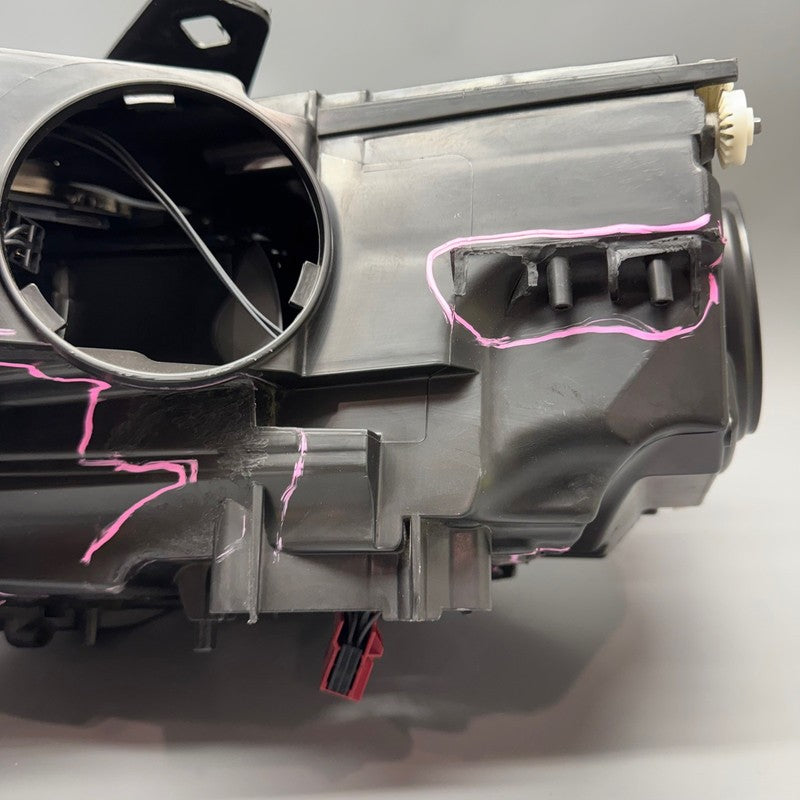 AUDI A3 S3 HEADLIGHT RIGHT PASSENGER 2014 2015 2016 BI XENON OEM DAMAG