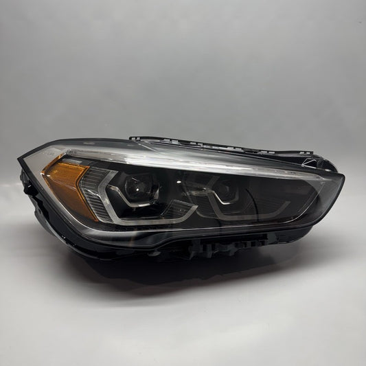 63115A01176 BMW X1 HEADLIGHT RIGHT PASSENGER 2020 2021 2022 LED 63115A01176 OEM