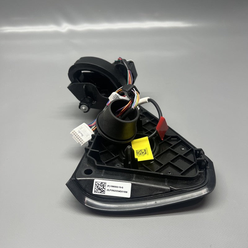 1566302-10-G TESLA MODEL 3 CHARGE PORT DOOR COVER LIGHT LEFT 2018 19 20 2021 OEM 1566302-10-G