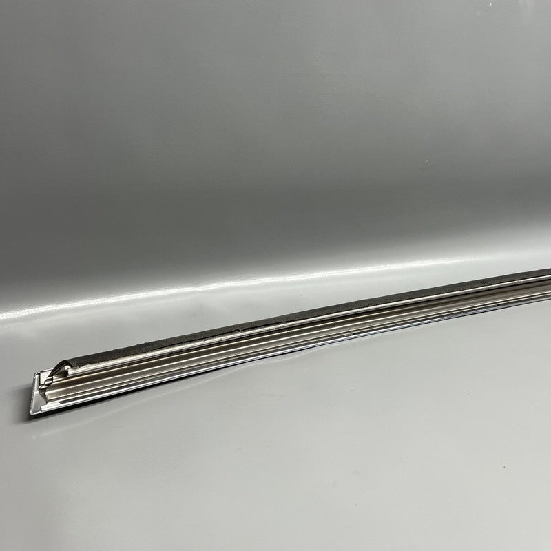 1032249-00-B TESLA MODEL X DOOR WINDOW MOLDING LEFT REAR 2016 17 18 19 2020 OEM 1032249-00-B