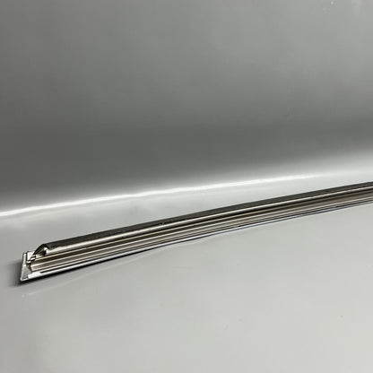 1032249-00-B TESLA MODEL X DOOR WINDOW MOLDING LEFT REAR 2016 17 18 19 2020 OEM 1032249-00-B