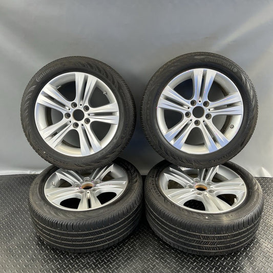 6796239 BMW 328i WHEEL RIM SET 17 INCH 2012 2013 2014 2015 2016 2017 2018 OEM 6796239