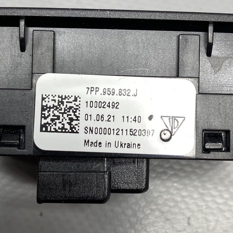 PORSCHE CAYENNE LIFTGATE RELEASE SWITCH 2012 2013 2014 OEM 7PP959832J
